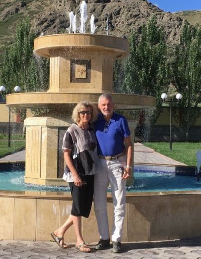 Carol Hubberstey & Clair Wakefield Cycling on the  tour with redspokes